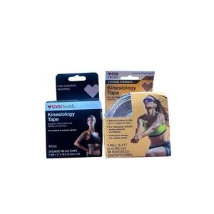 CVS Kinesiology Sports Tape Beige For Sports & Injuries 2 Rolls